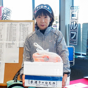 女性優勝　長谷川 様